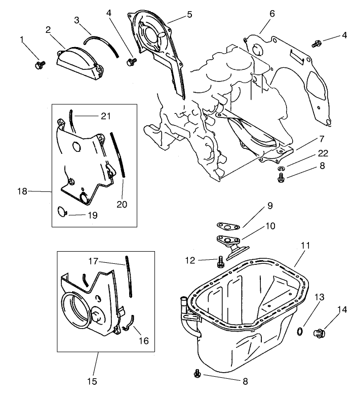 Covers & Oil Pan Assemly