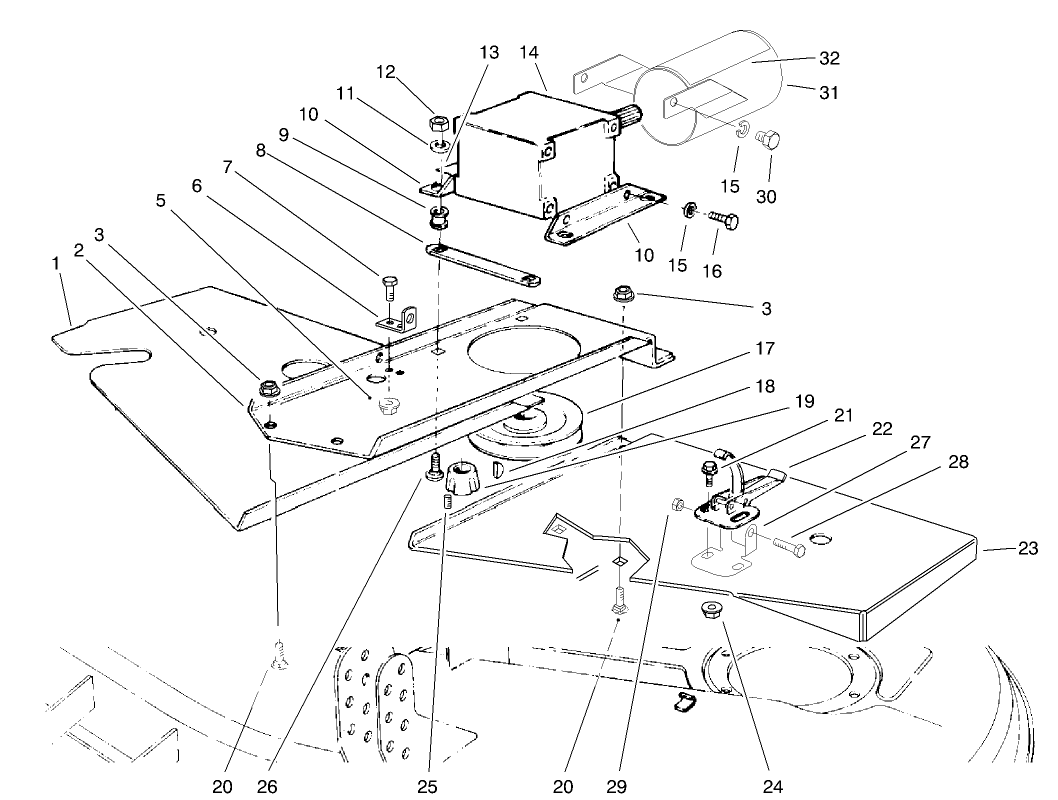 Covers And Gear Box Assembly