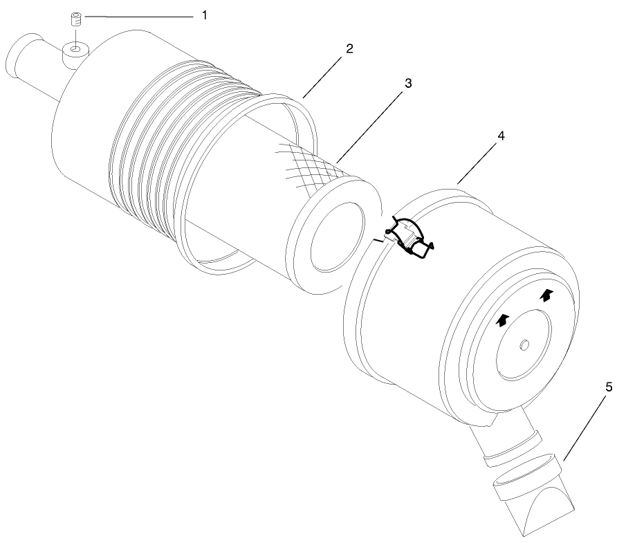 Air Cleaner Assembly No. 95-5805