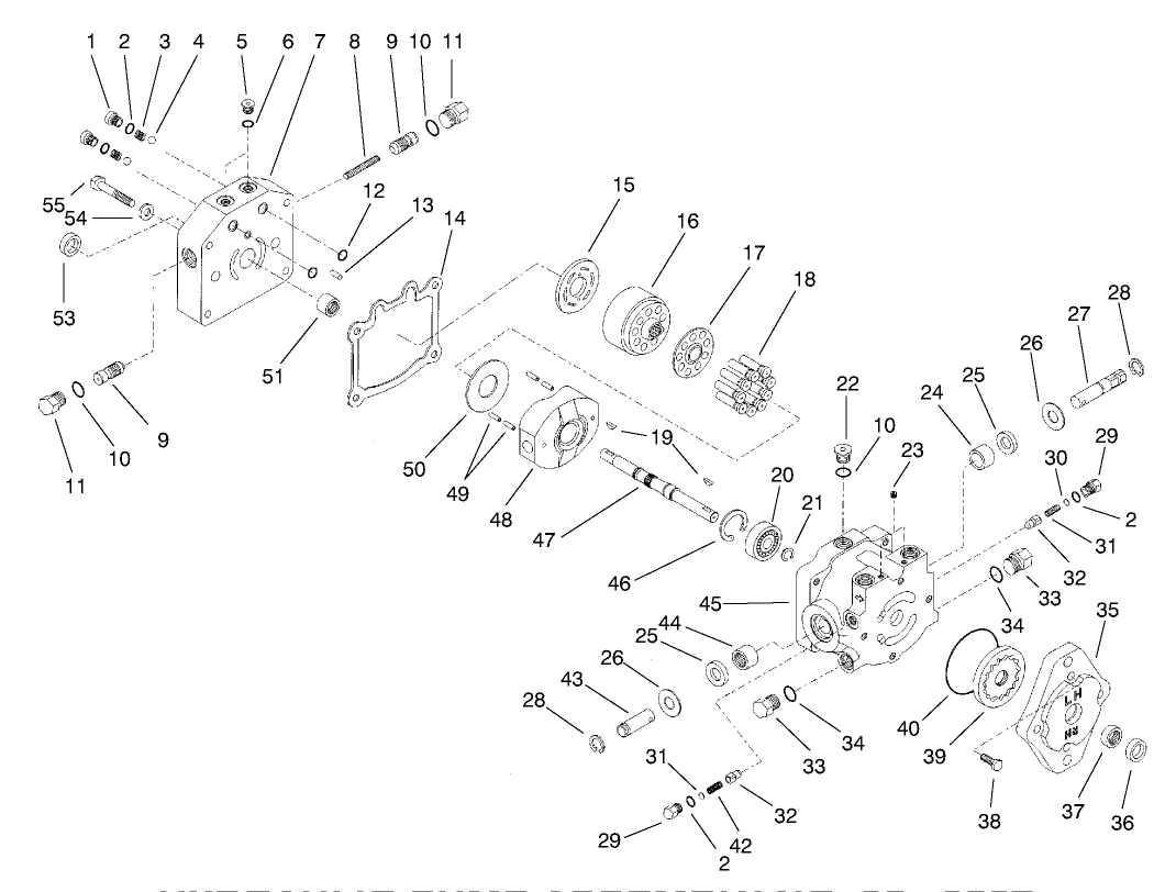Hydraulic Pump Assembly No. 95-0587