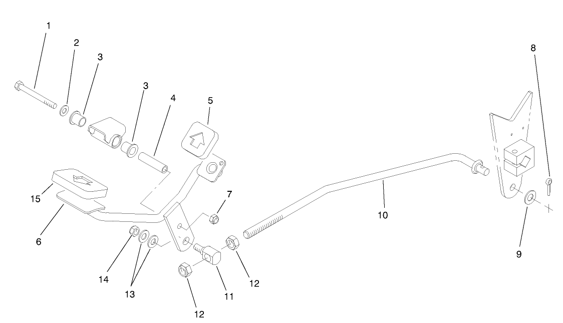 Traction Pedal Assembly