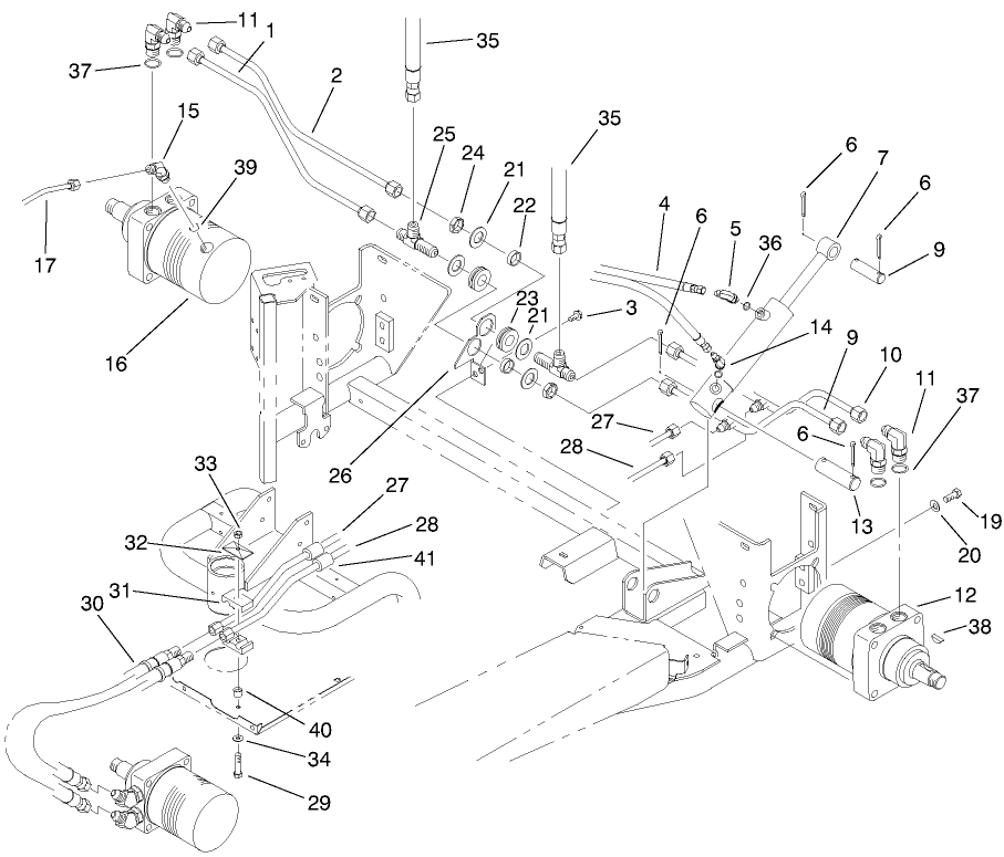Rear Wheel Drive Assembly