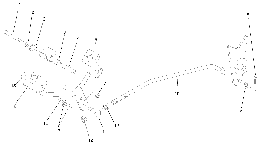 Traction Pedal Assembly