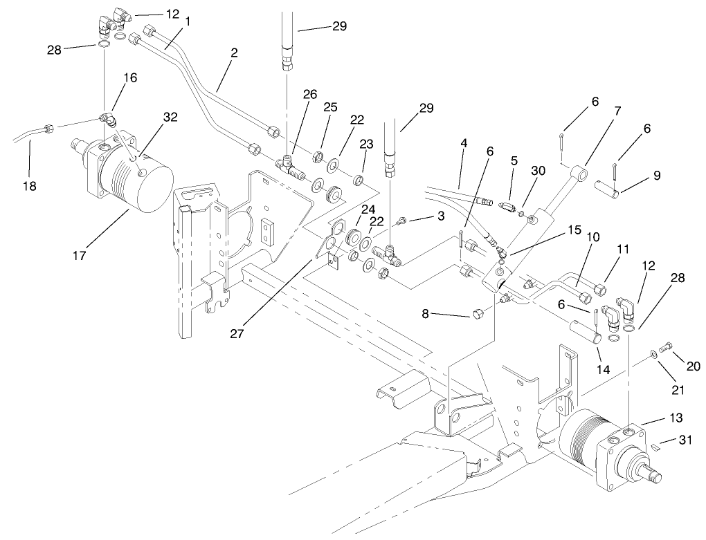 Rear Wheel Drive Assembly