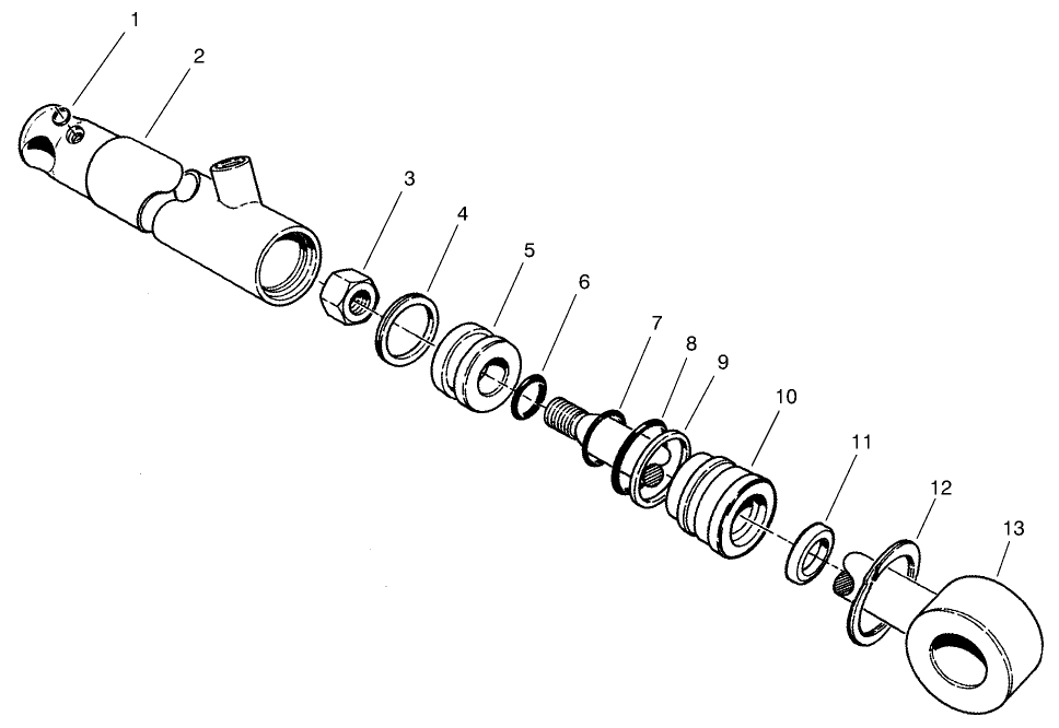 Hydraulic Cylinder Assembly No. 83-7000