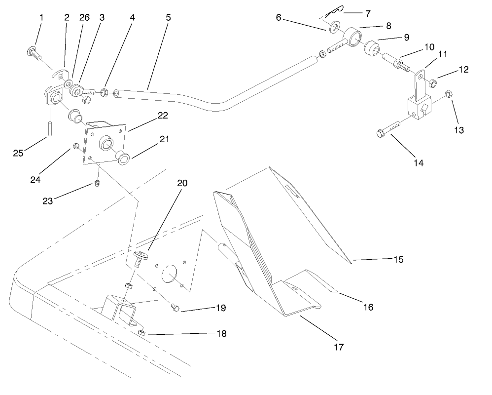 Traction Pedal Assembly