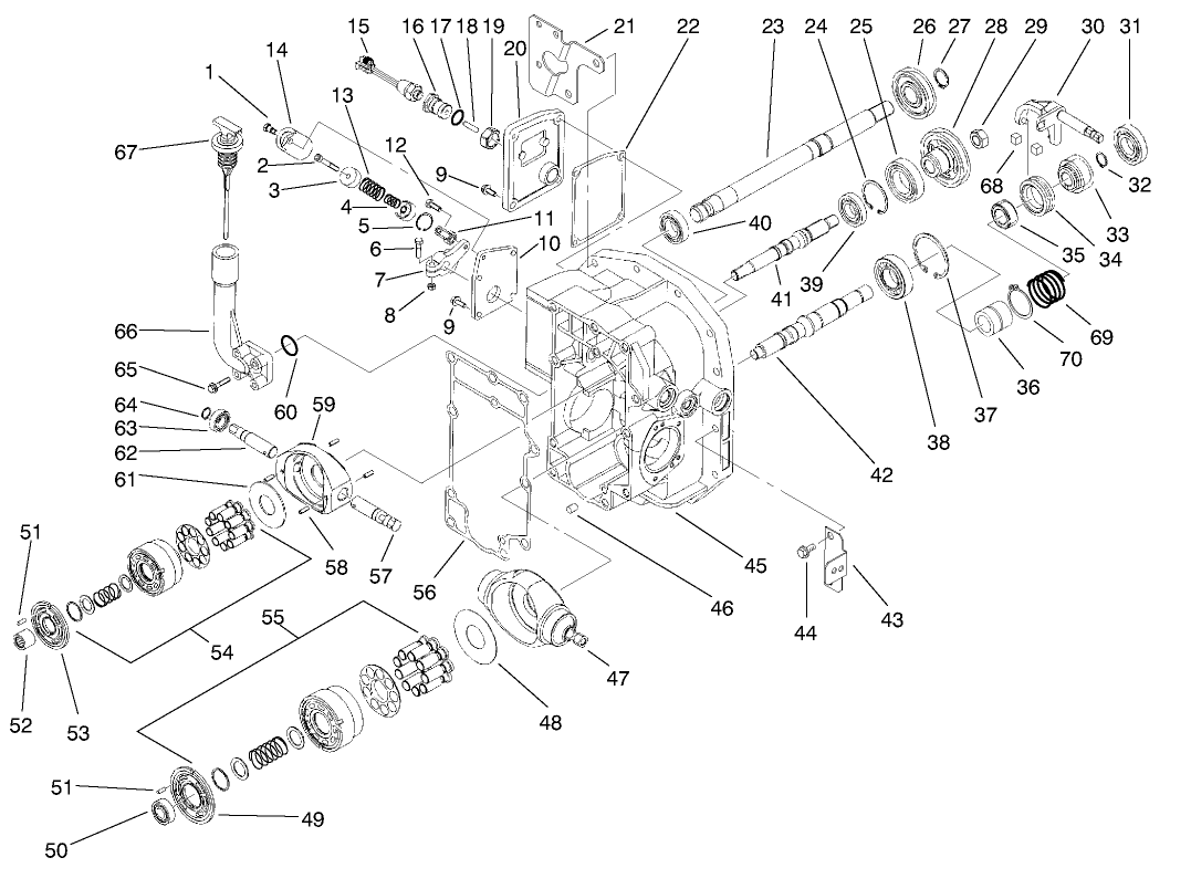 Hydraulic Housing Assembly