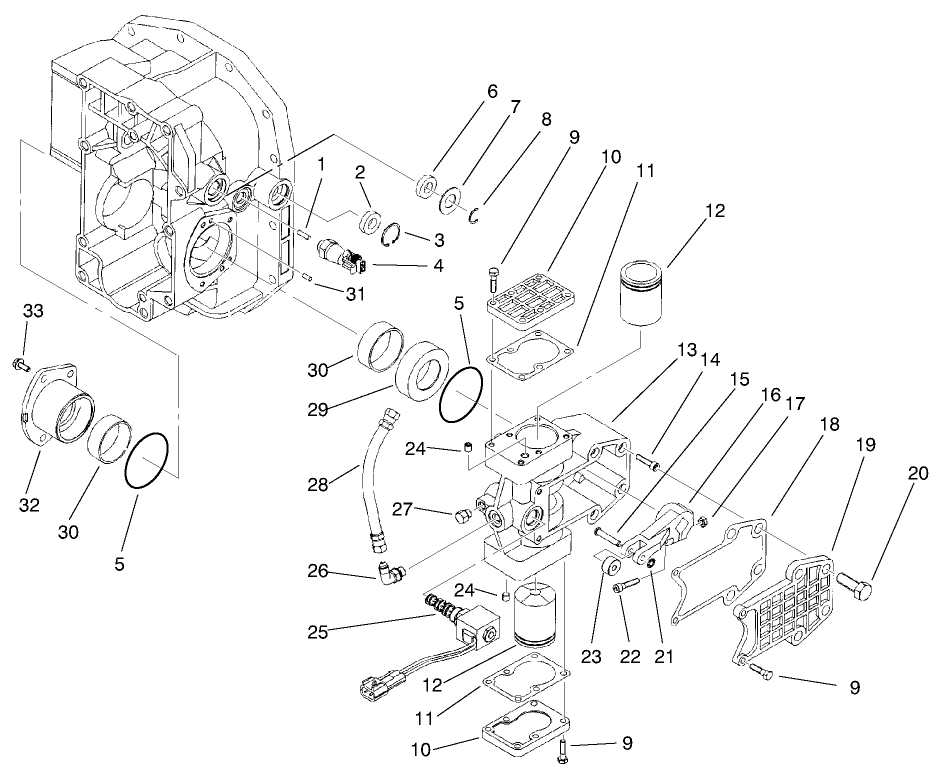 Hydraulic Control Housing Assembly