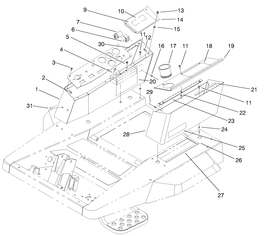 Control Console Assembly