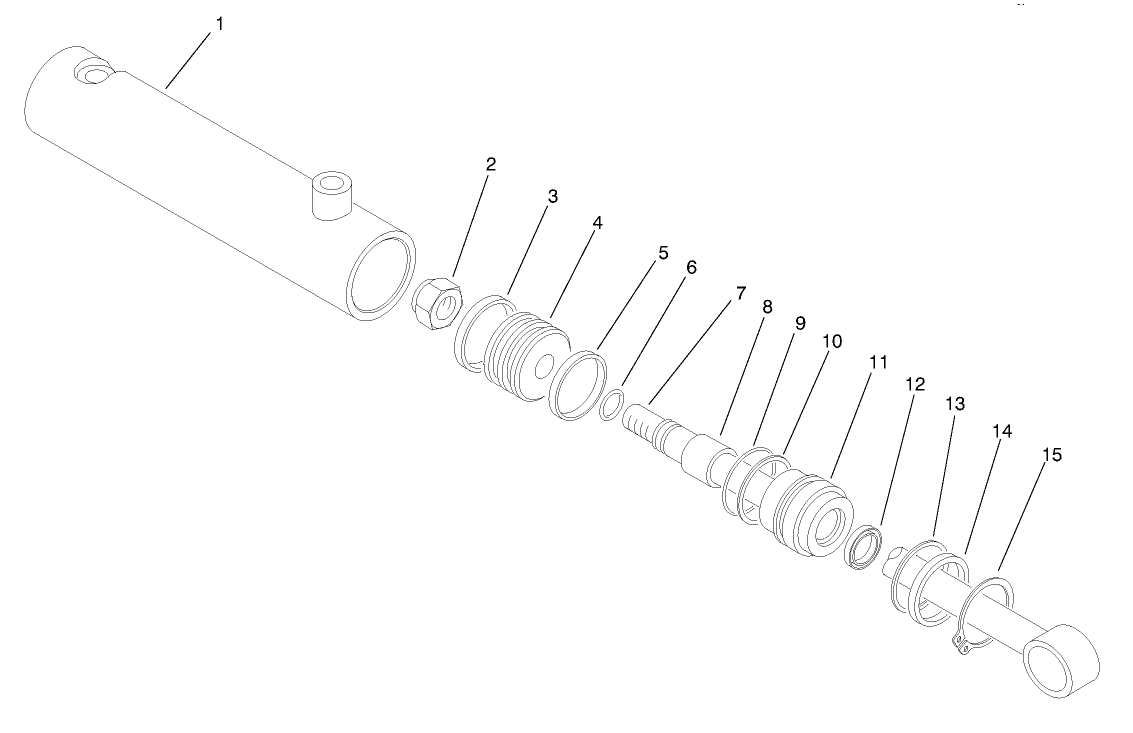 Hydraulic Cylinder Assembly No. 95-5604