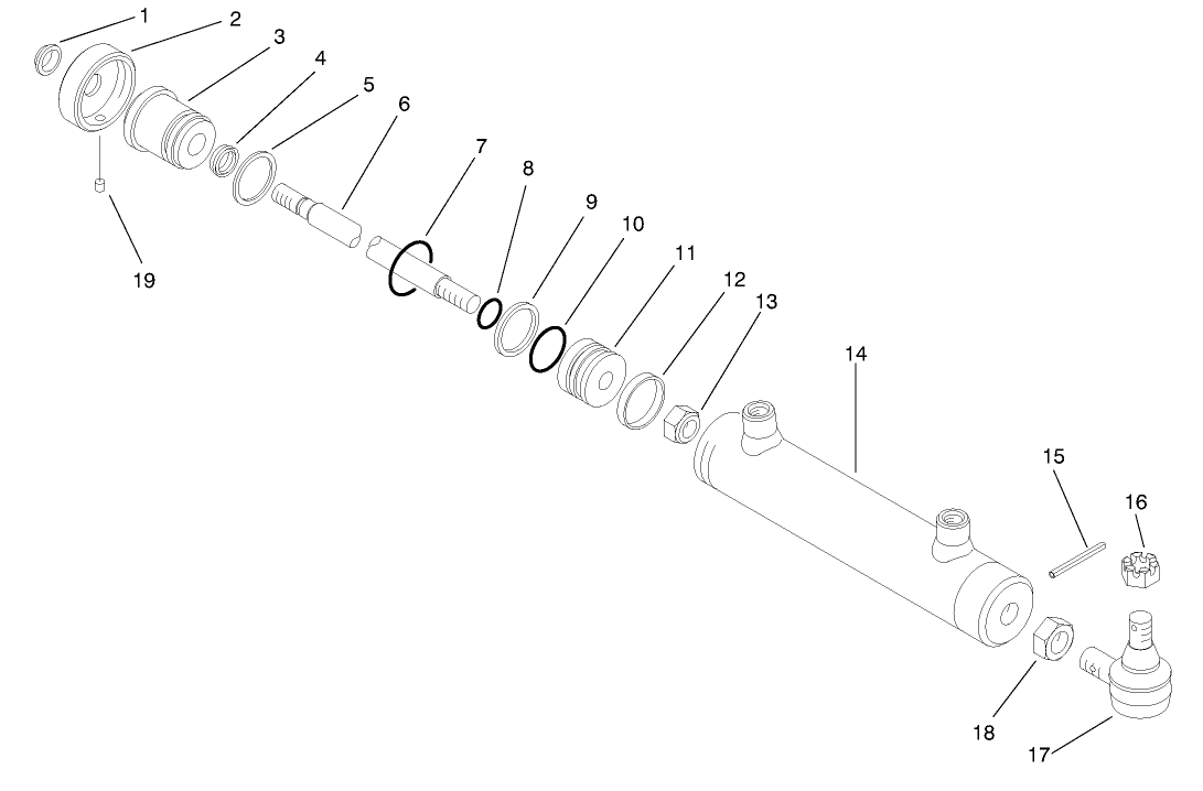 Steering Cylinder Assembly No. 93-5962