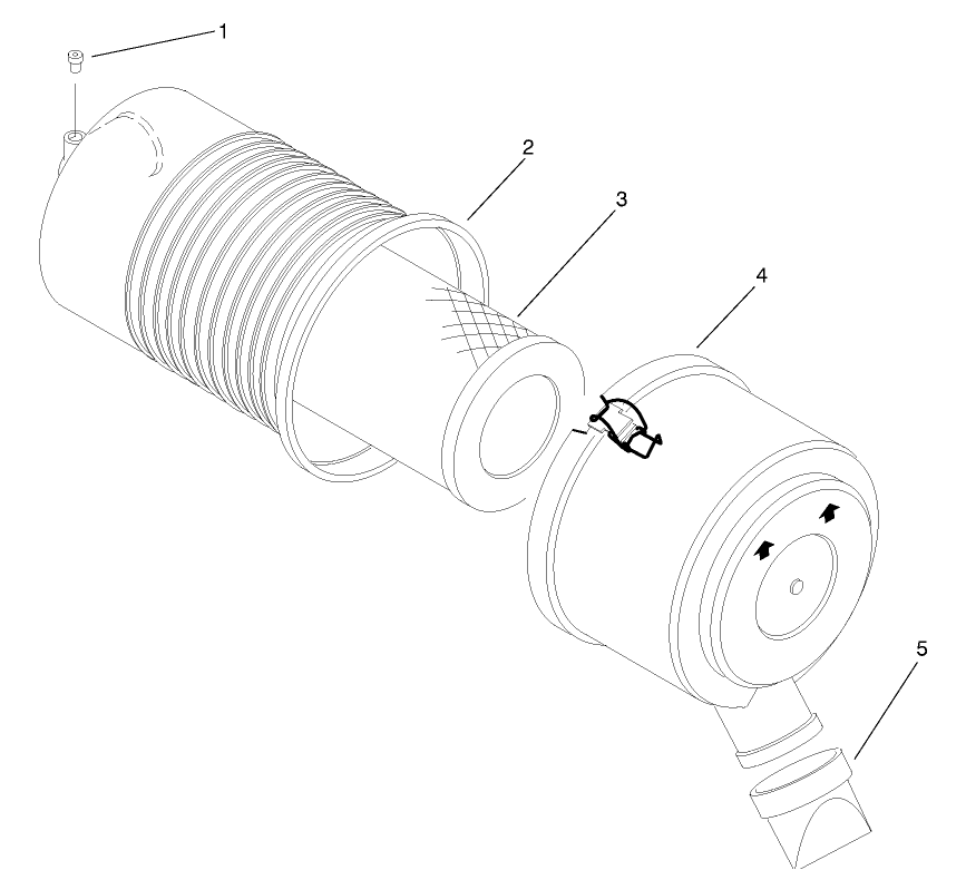 Air Cleaner Assembly No. 93-5111