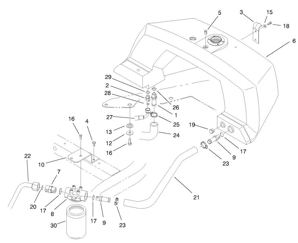 Hydraulic Reservoir Assembly