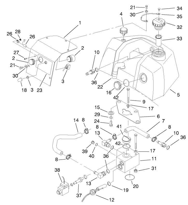 Leak Detector Assembly