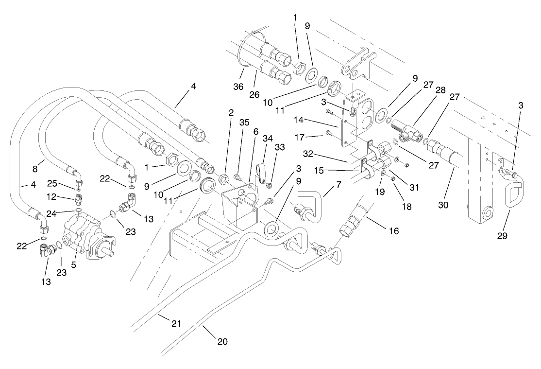 Reel Motor Installation Assembly-Rear
