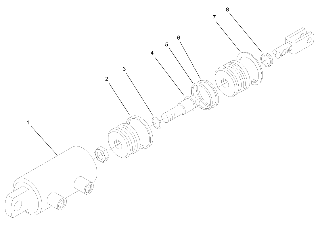 Hydraulic Cylinder No. 93-2246