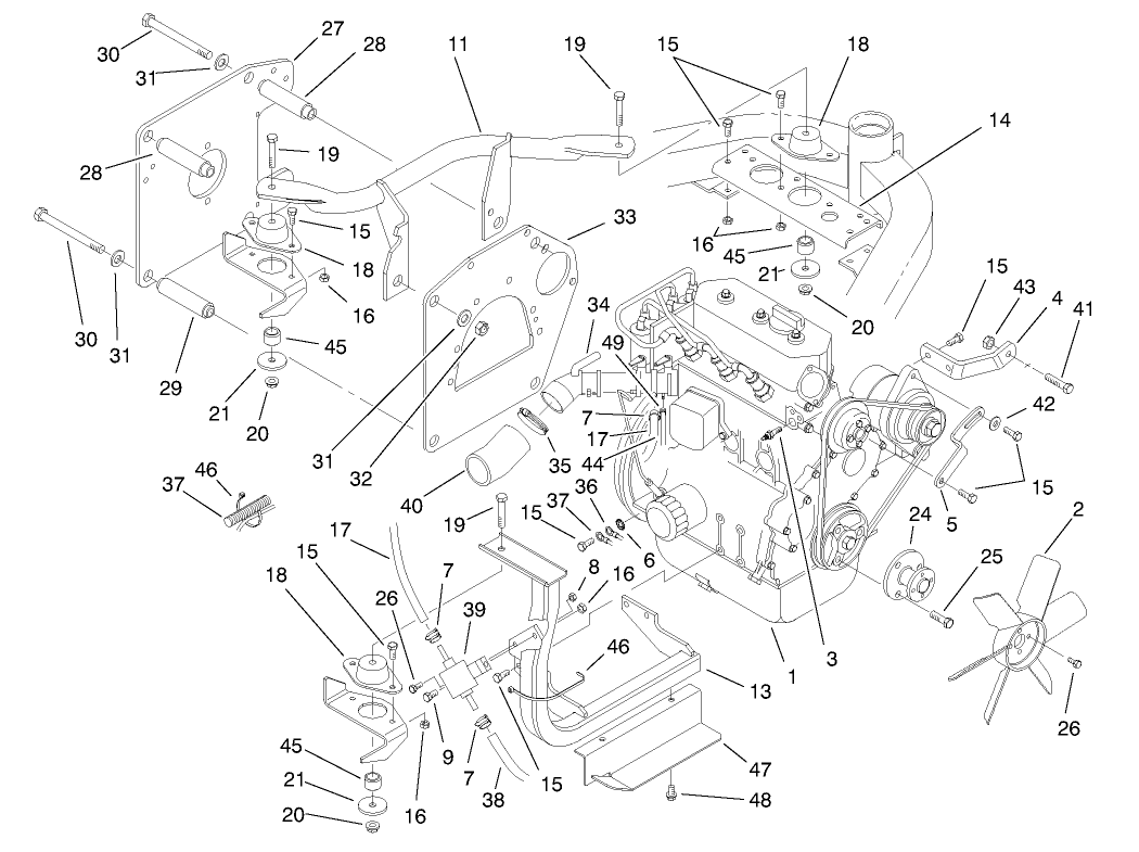 Engine Installation Assembly
