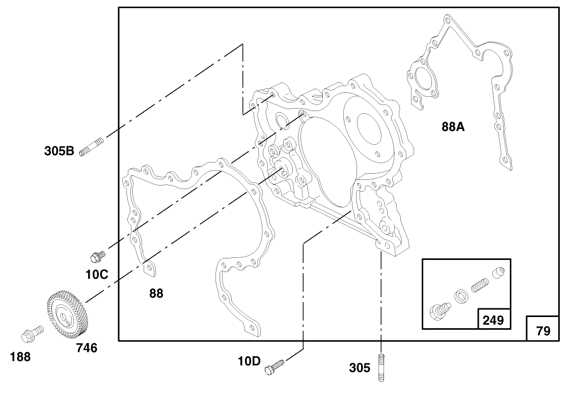 Engine Briggs & Stratton Model 433447-0115-A1