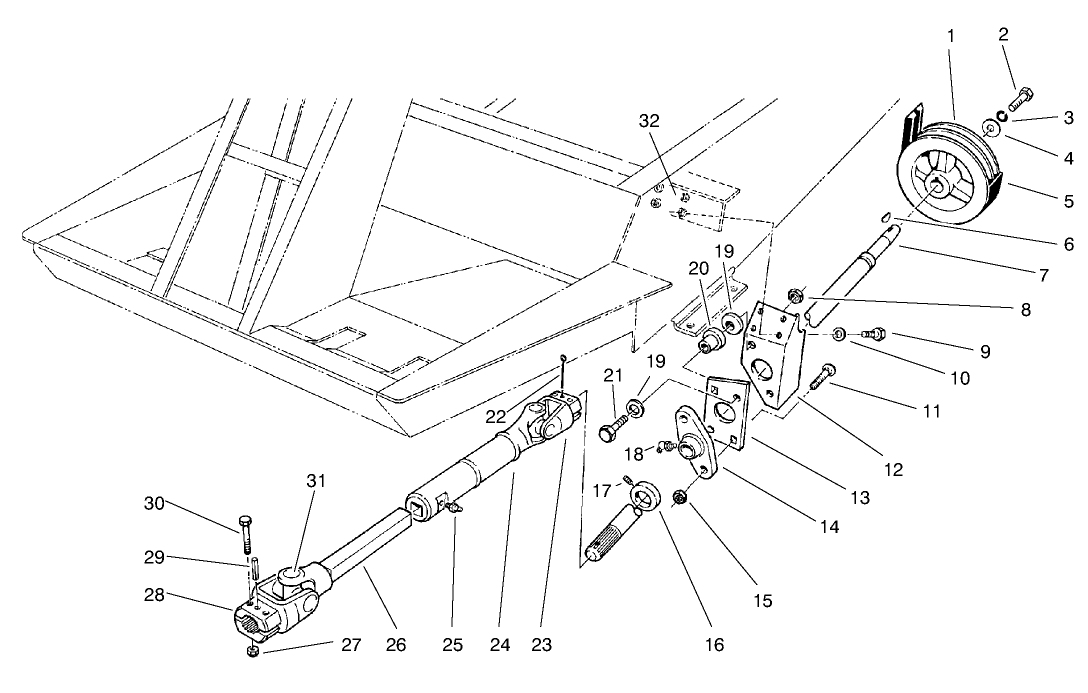 Power Take-Off & Shaft Assembly