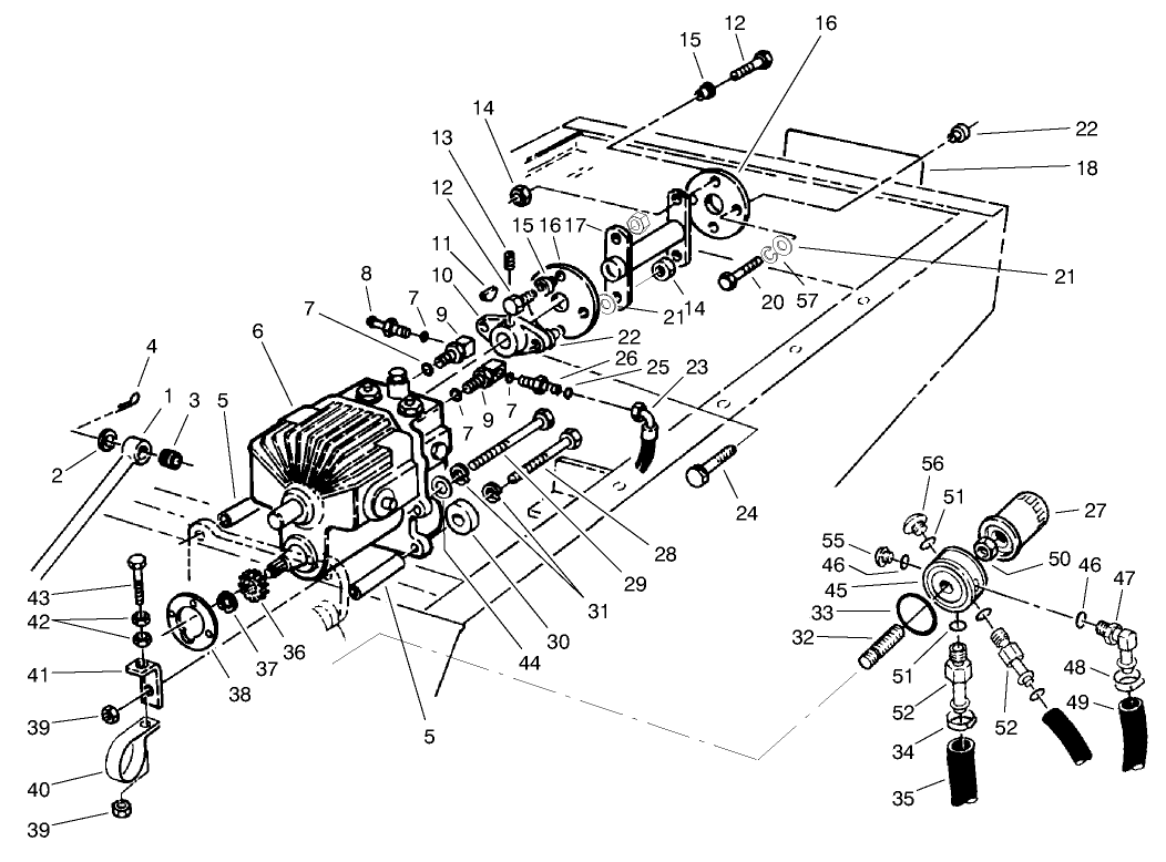 Transission & Drive Coupling Assembly