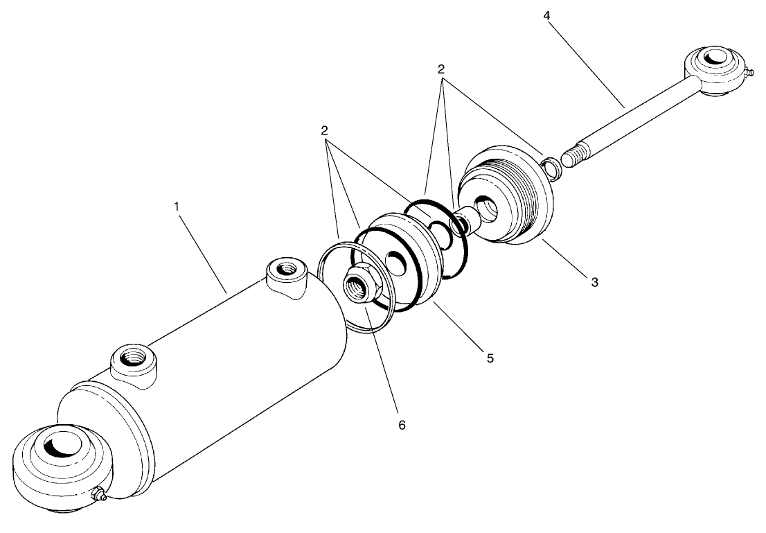Hydraulic Cylinder No. 76-2070