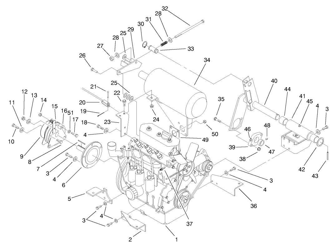 Engine Installaton Assembly