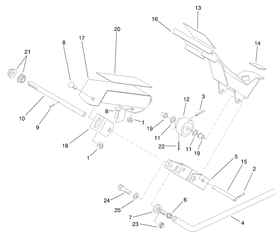 Traction Pedal Assembly