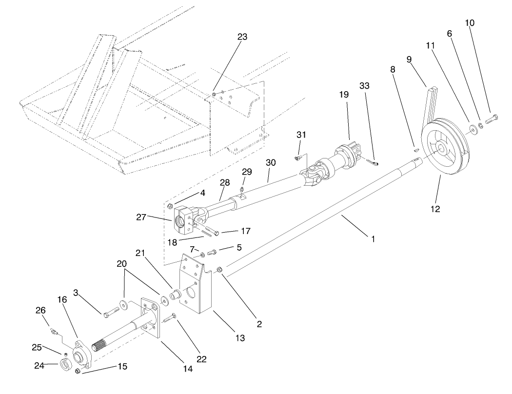 Power Take-Off & Shaft Assembly