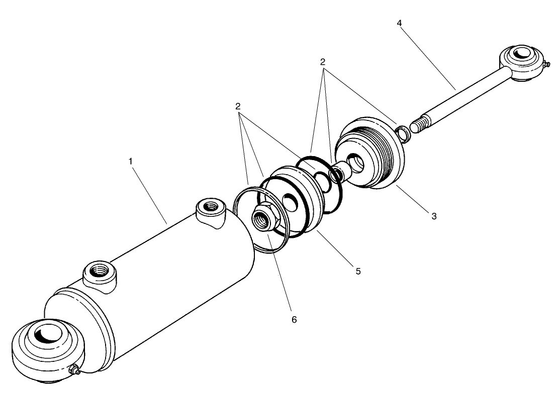Hydraulic Cylinder No. 76-2070