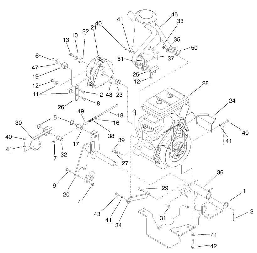 Engine Installation Assembly