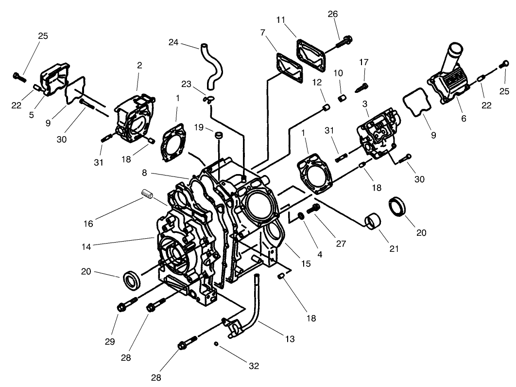 Crankcase Assembly