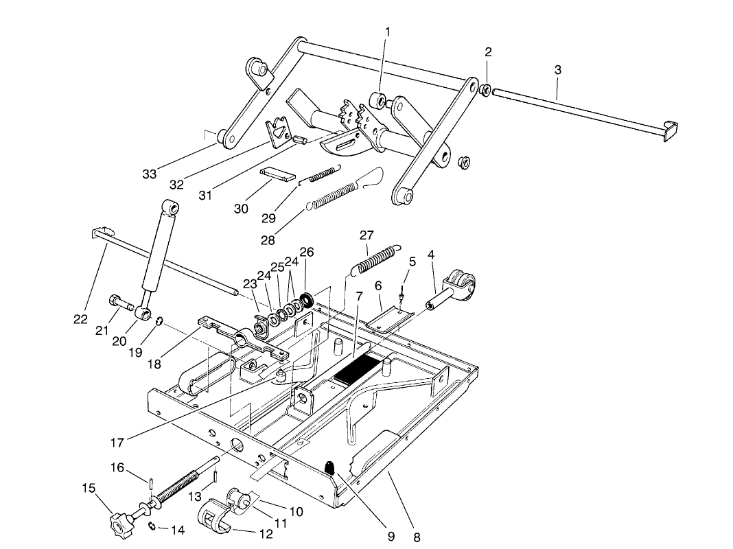 Seat Suspension Assembly