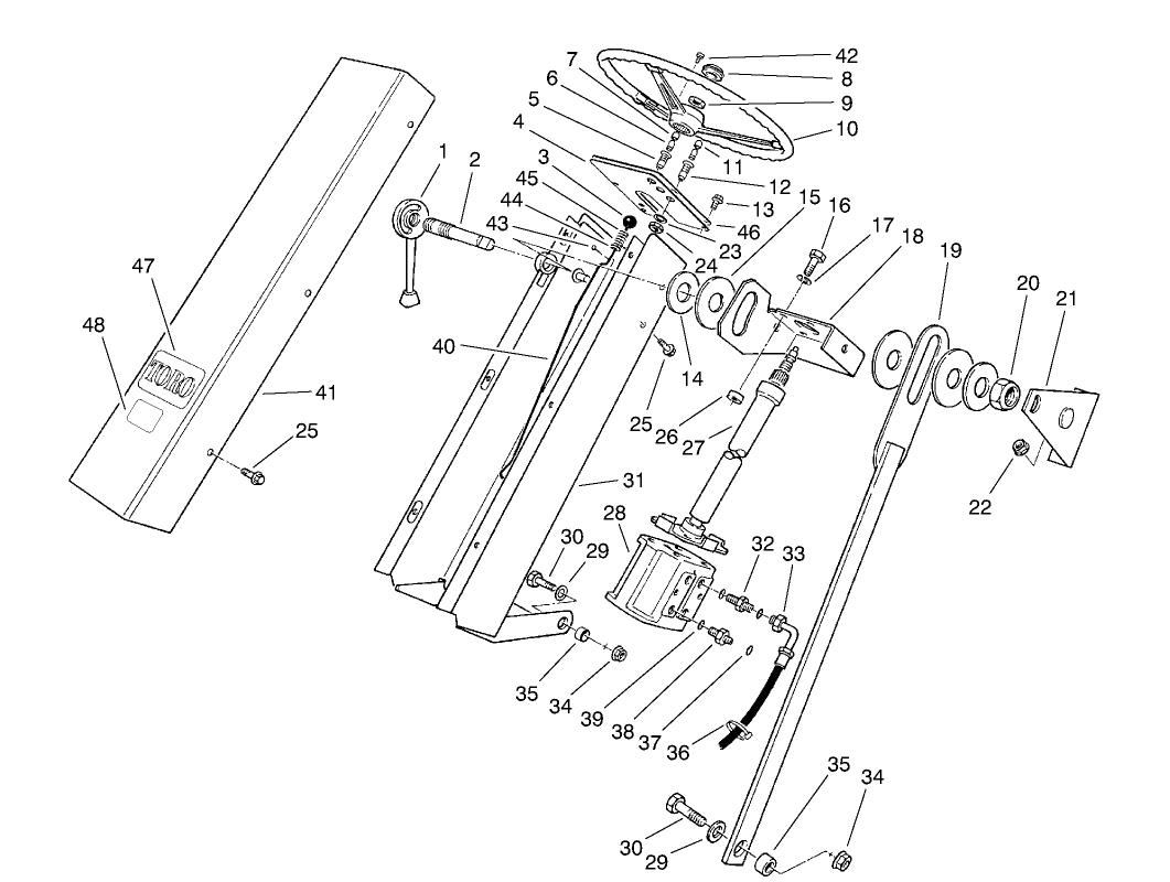 Steering Tower Assembly