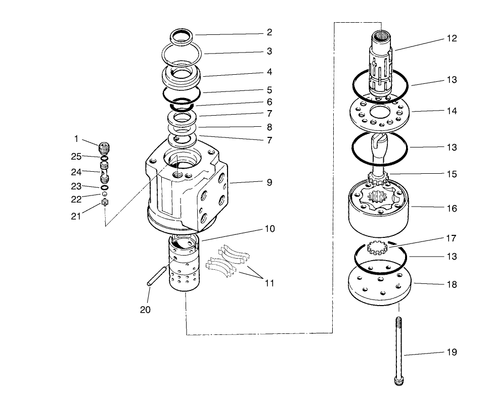 Power Steering Valve Assembly No. 92-9748