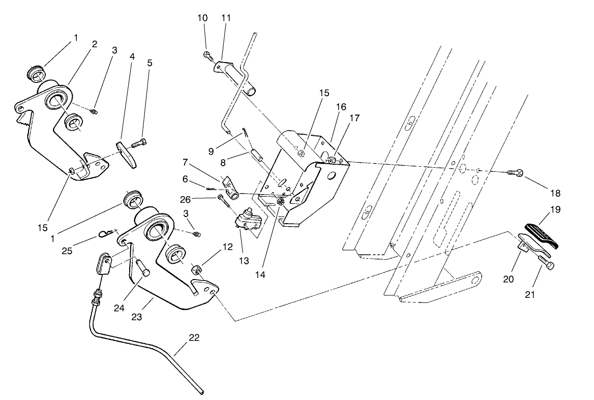 Steering Brake Assembly