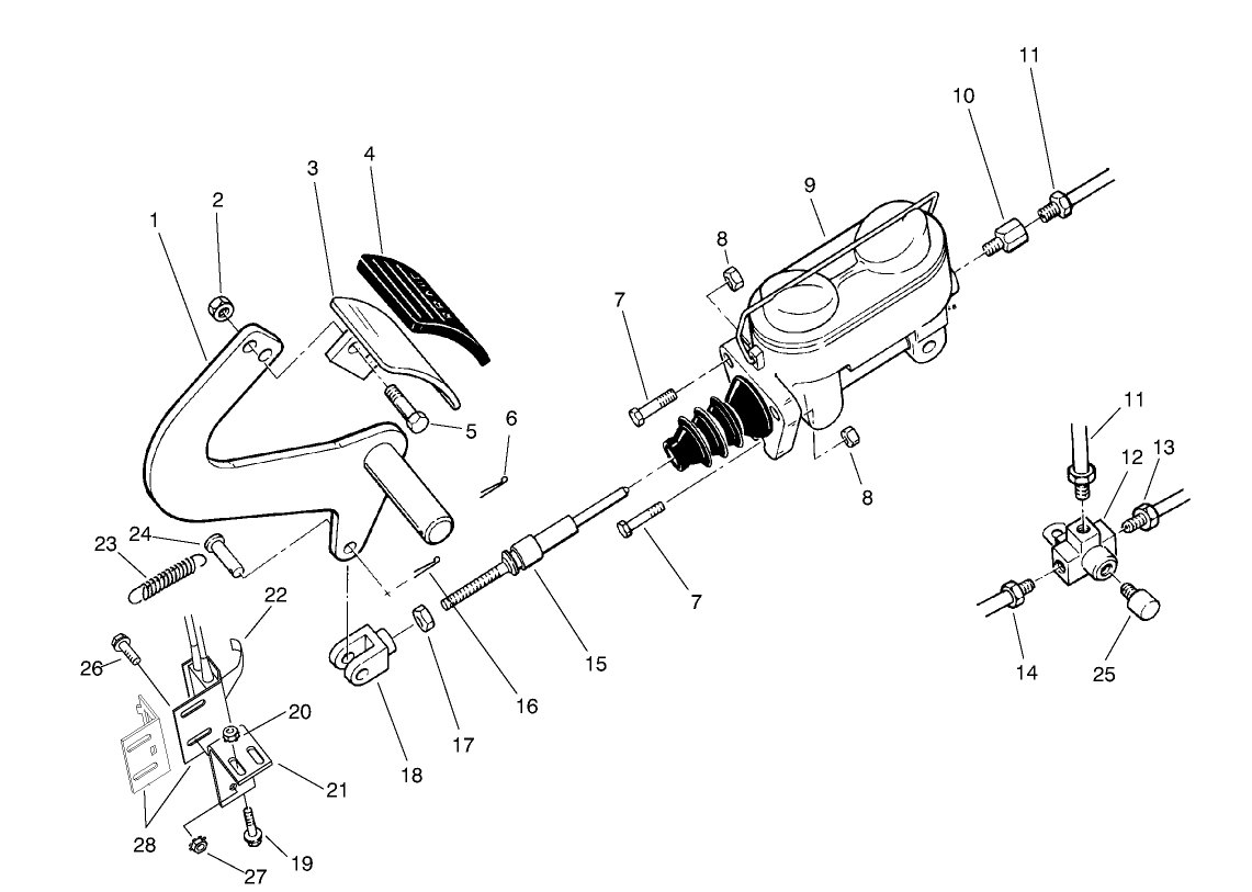 Service Brake Assembly