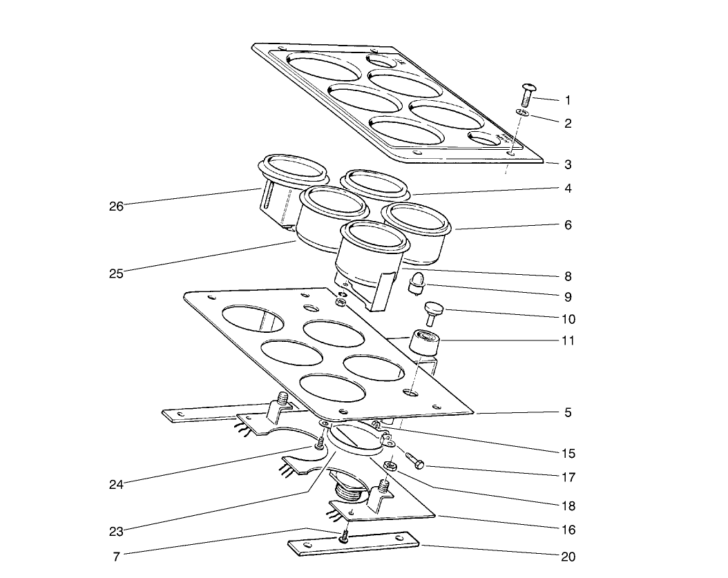 Upper Control Panel Assembly