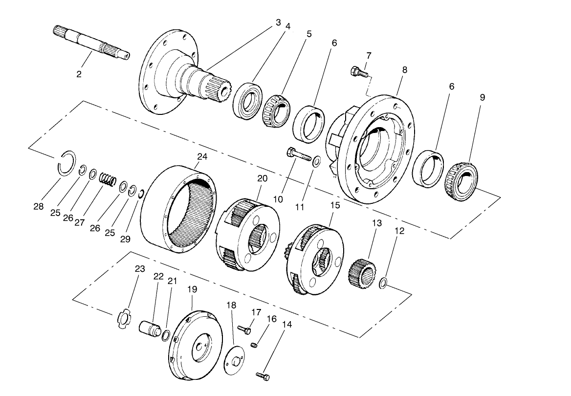 Planetary Gear Assembly No. 69-1730
