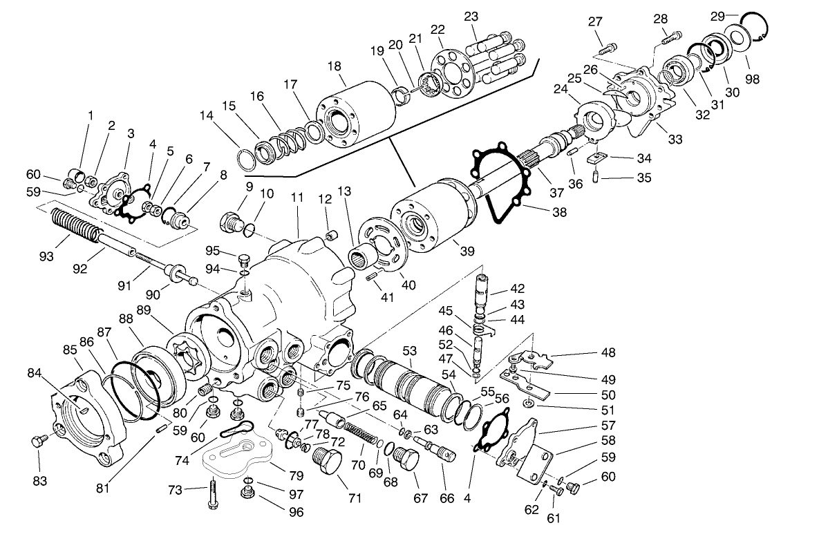 Variable Displacement Pump No. 93-9322