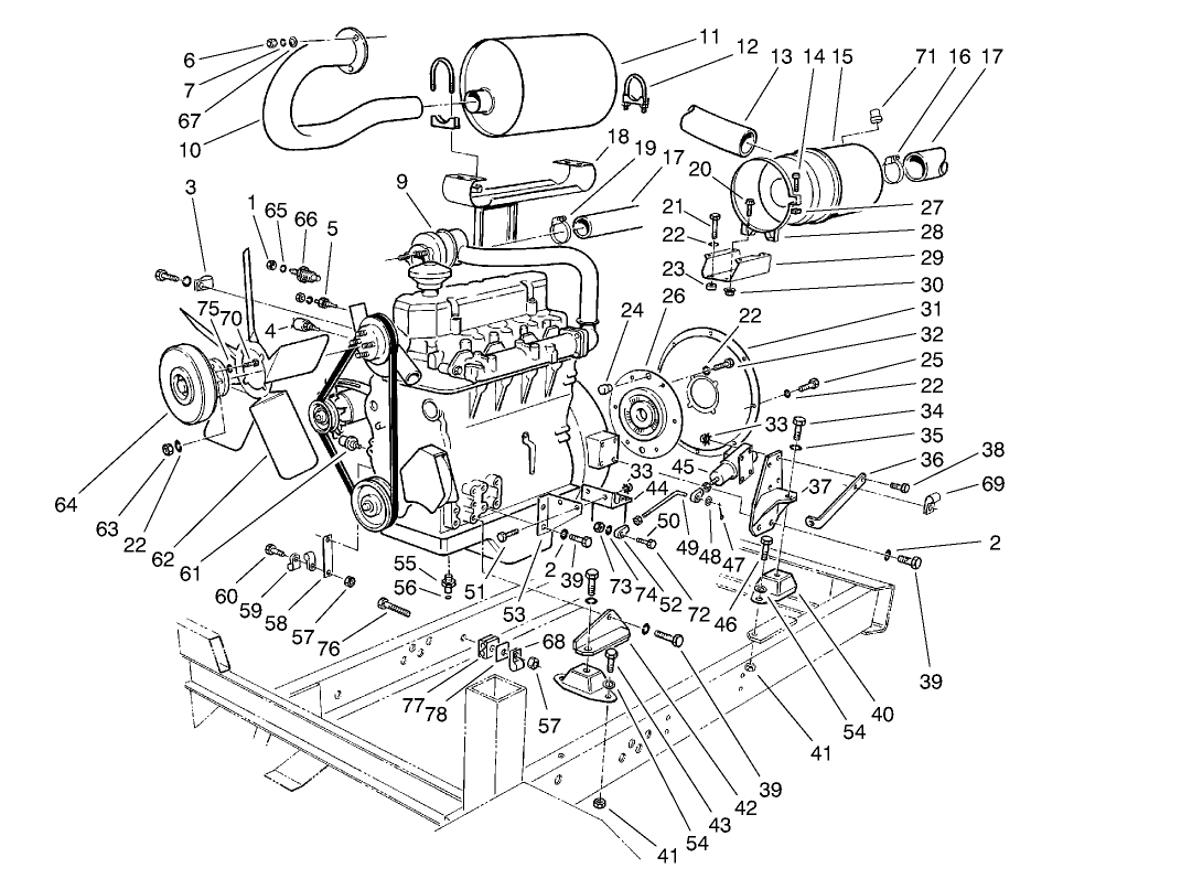 Engine Installation Assembly