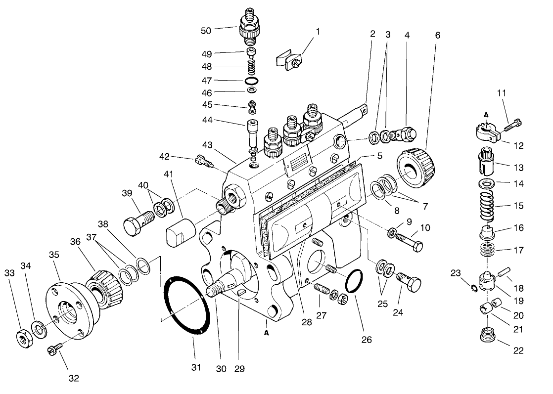 Fuel Injection Pump Assembly
