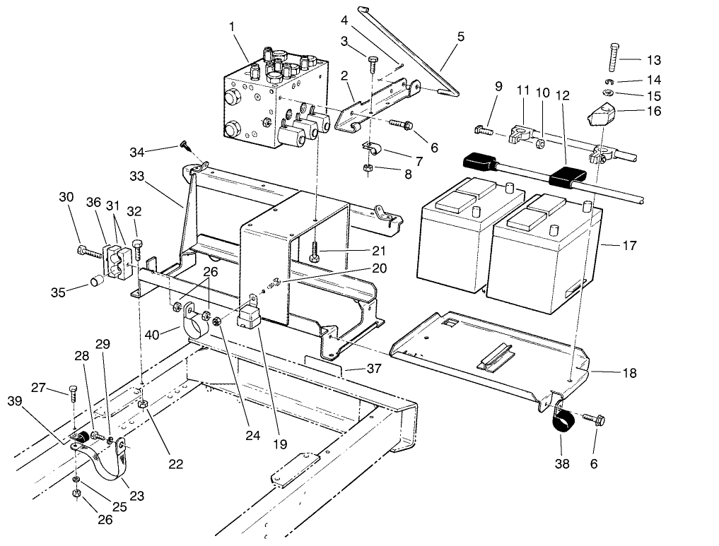 Battery Frame Assembly