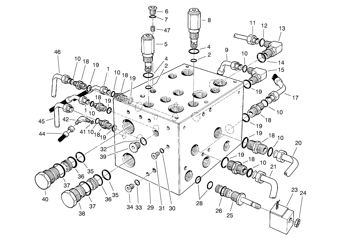 Pto Manifold Assembly