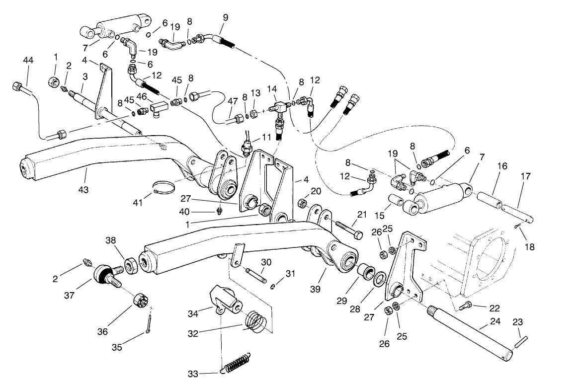 Front Lift Arm Assembly