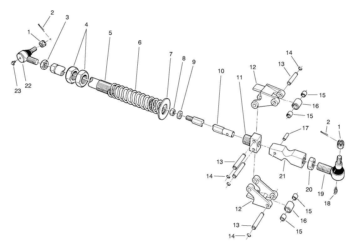 Wing Deck Latch Assembly