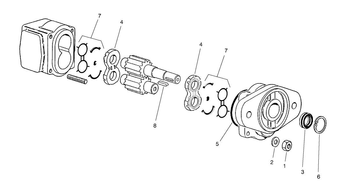Hydraulic Motor Assembly No. 94-4907
