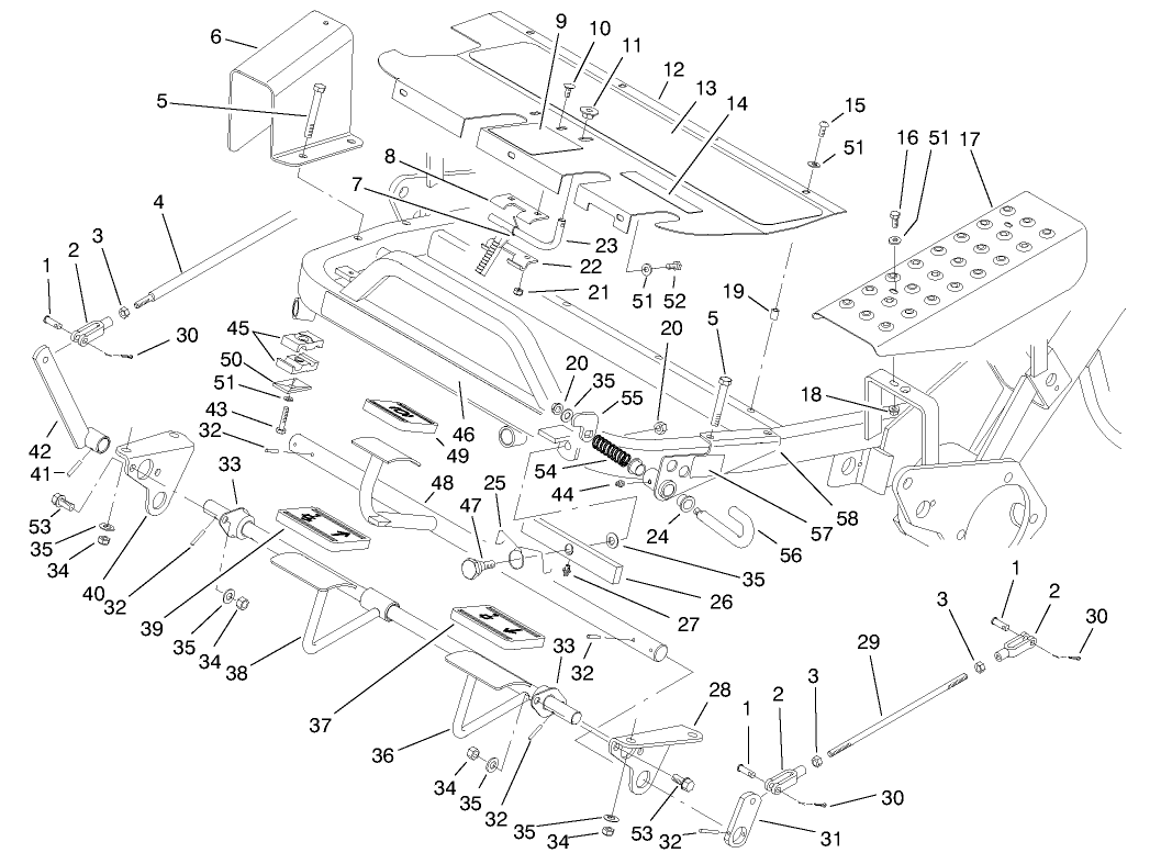 Control Pedal Assembly