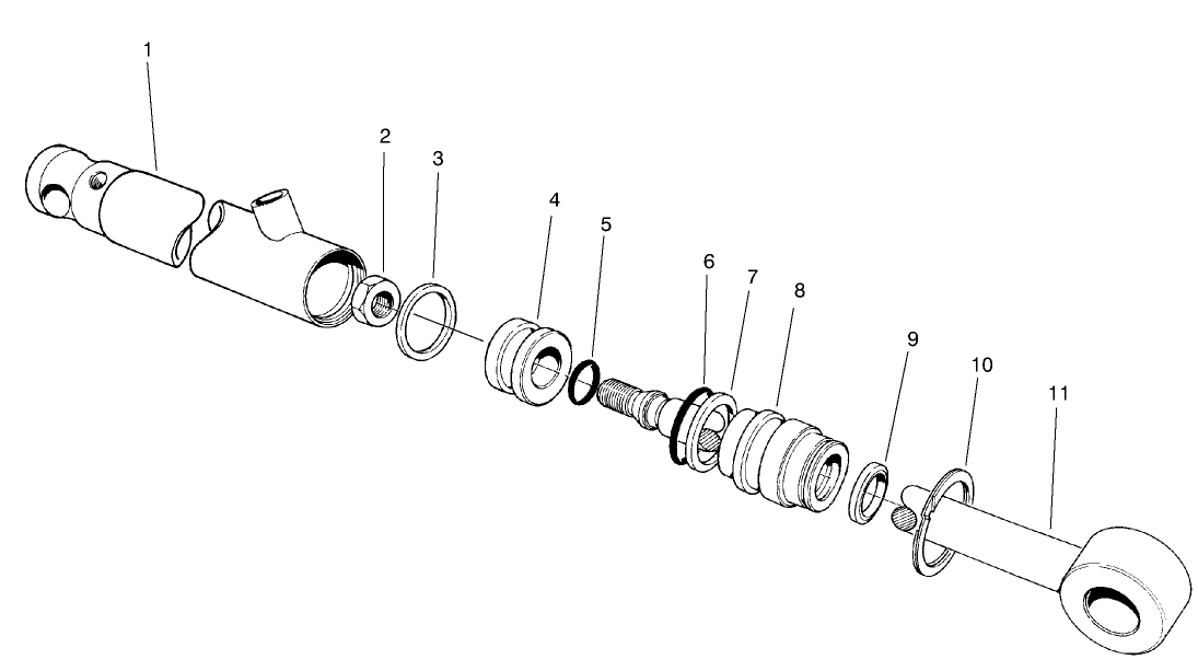 Hydraulic Cylinder No. 83-7230