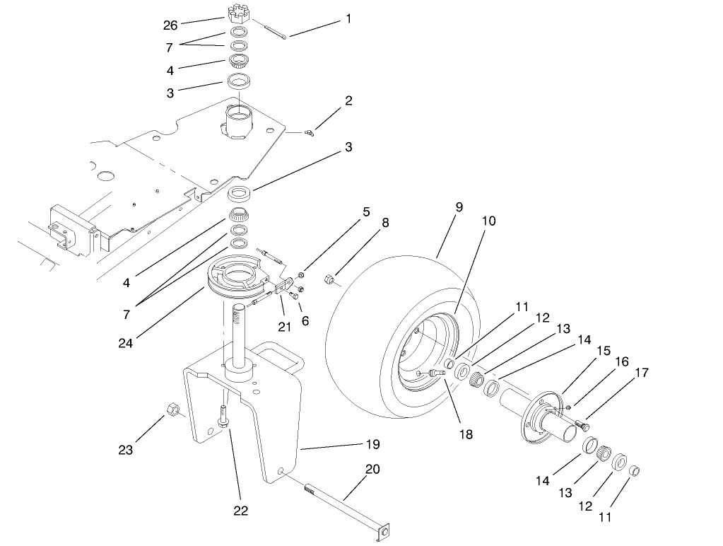 Rear Wheel Assembly