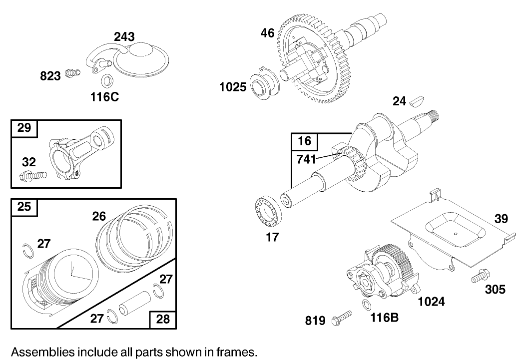 Engine Briggs & Stratton Model 303447-1179-A1